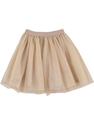 Pleated tulle mini skirt by BONPOINT