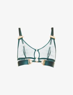 Kora soft-cup stretch-woven bra by BORDELLE