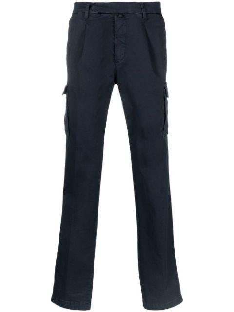 tapered-leg trousers by BORRELLI