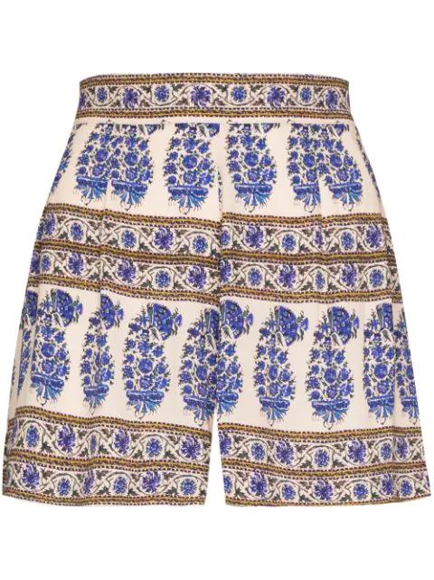 Lazuli patchwork shorts by BOTEH