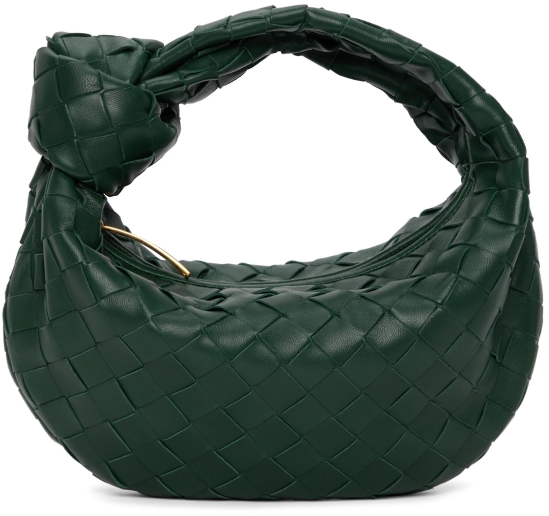 Green Mini Jodie Bag by BOTTEGA VENETA