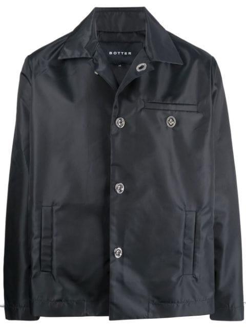Parley single-breasted shirt jacket by BOTTER