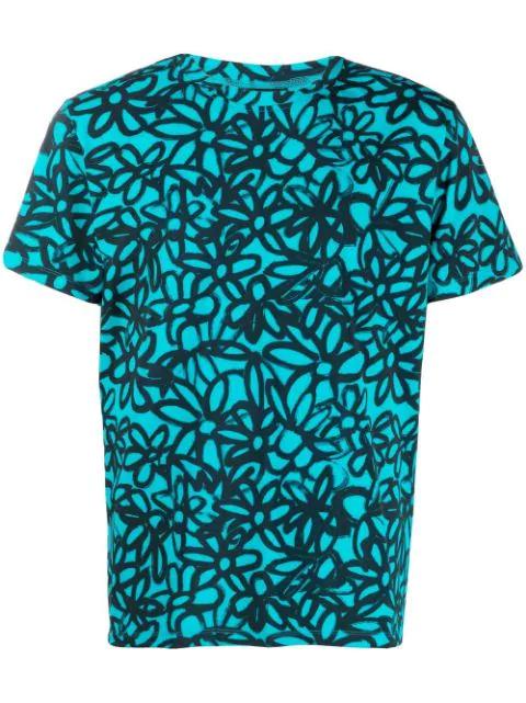 scribble floral-print T-shirt by BOTTER