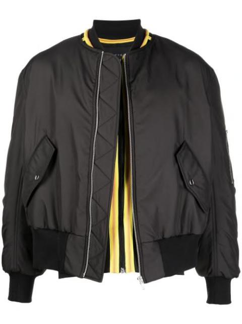 zip-up bomber jacket by BOTTER