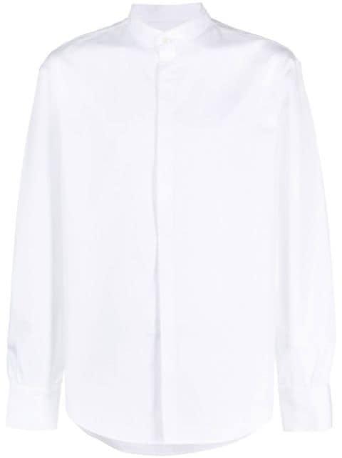 Chateau band-collar shirt by BOURRIENNE