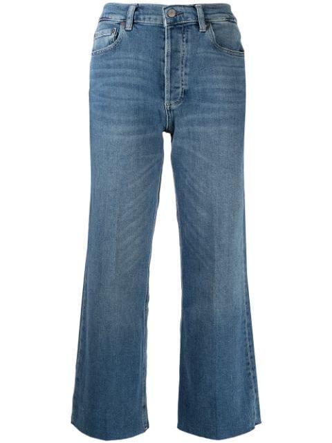 Donna flared cropped jeans by BOYISH