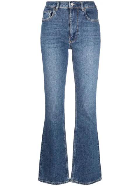 The Oliver high-waist flared jeans by BOYISH