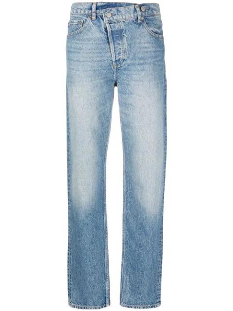 slim-cut denim jeans by BOYISH