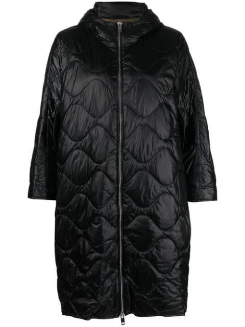 zip-up padded coat by BPD