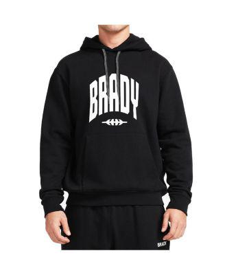 Men's Black Varsity Pullover Hoodie by BRADY