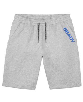 Men's Gray Wordmark Fleece Shorts by BRADY
