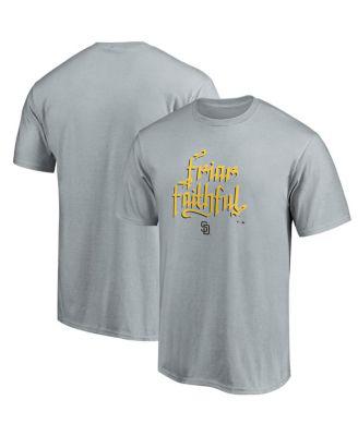 Men's Heather Gray San Diego Padres Local T-shirt by BREAKINGT