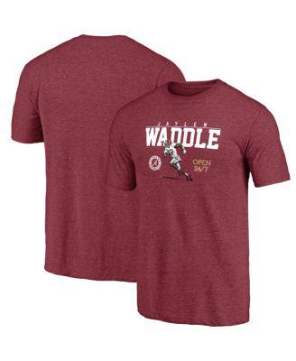 Men's Jaylen Waddle Crimson Alabama Crimson Tide 2021 Draft Class Player Graphic T-shirt by BREAKINGT