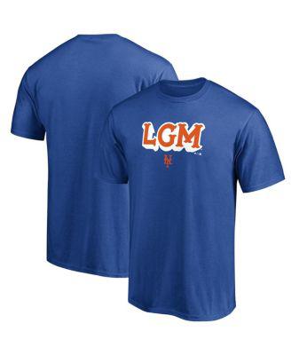 Men's Royal New York Mets LGM Local T-shirt by BREAKINGT