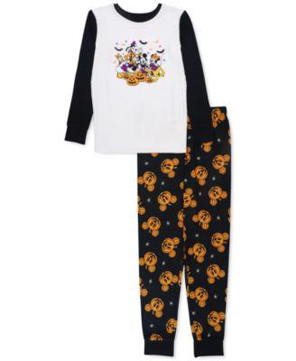Toddler, Little & Big Kids Mickey Mouse Halloween Pajamas Set by BRIEFLY STATED