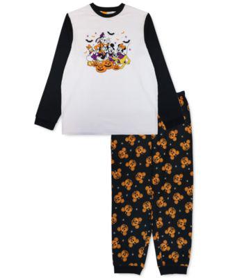 Women's Mickey Mouse Halloween Pajamas Set by BRIEFLY STATED
