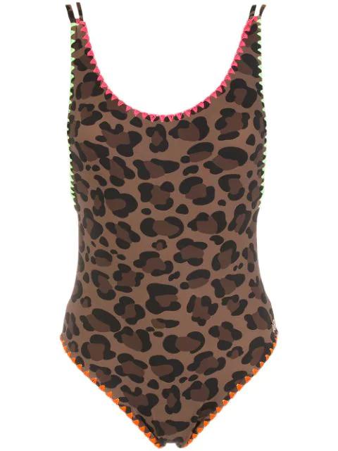 Tiff leopard-print swimsuit by BRIGITTE