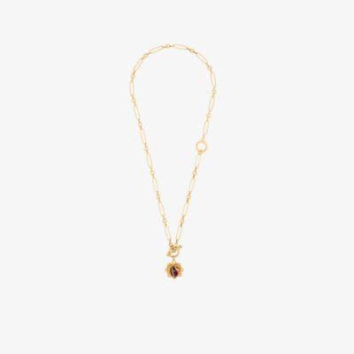 gold-plated Playdate necklace by BRINKER&ELIZA