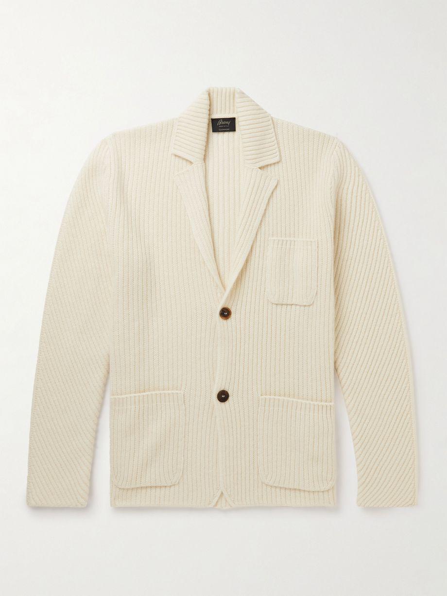 Ribbed Cashmere Cardigan by BRIONI