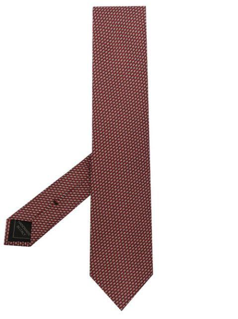 pointed silk tie by BRIONI
