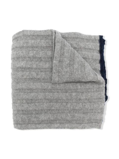 cashmere ribbed scarf by BRUNELLO CUCINELLI KIDS