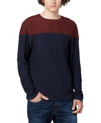 Men's Colorblocked Kivor Long Sleeves T-shirt by BUFFALO DAVID BITTON