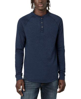 Men's Kariver Henley Long Sleeves T-shirt by BUFFALO DAVID BITTON