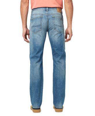 Men's Sanded Straight Six Selvedge Jeans by BUFFALO DAVID BITTON