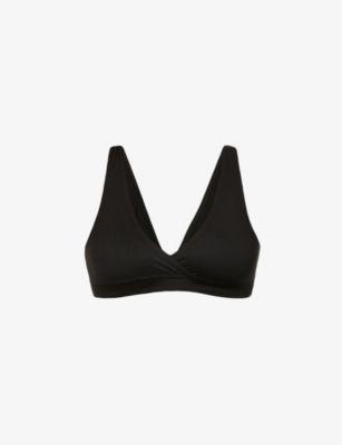 Maternity The Comfy reversible stretch-woven bra by BUMPSUIT