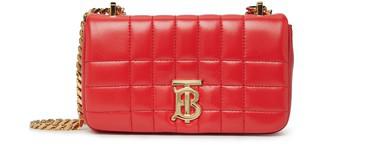 Lola quilted leather small bag by BURBERRY
