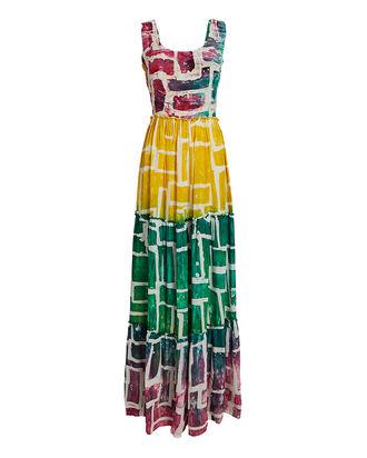 Laoye Printed Midi Dress by BUSAYO