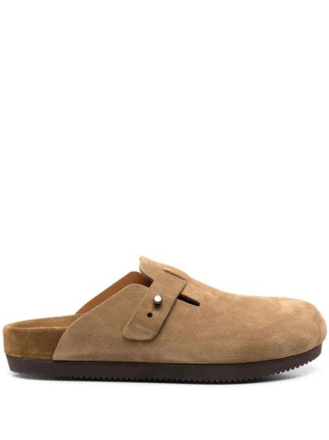 suede slip-on sandals by BUTTERO