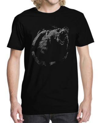 Men's Bear Graphic T-shirt by BUZZ SHIRTS