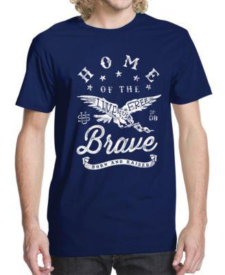Men's Live Free USA Graphic T-shirt by BUZZ SHIRTS