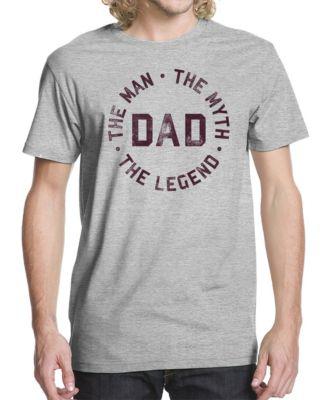 Men's Man Myth Legend Graphic T-shirt by BUZZ SHIRTS