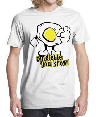 Men's Omelette You Know V1 Graphic T-shirt by BUZZ SHIRTS