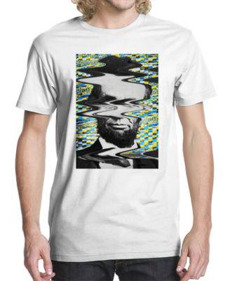 Men's Static Abe Graphic T-shirt by BUZZ SHIRTS