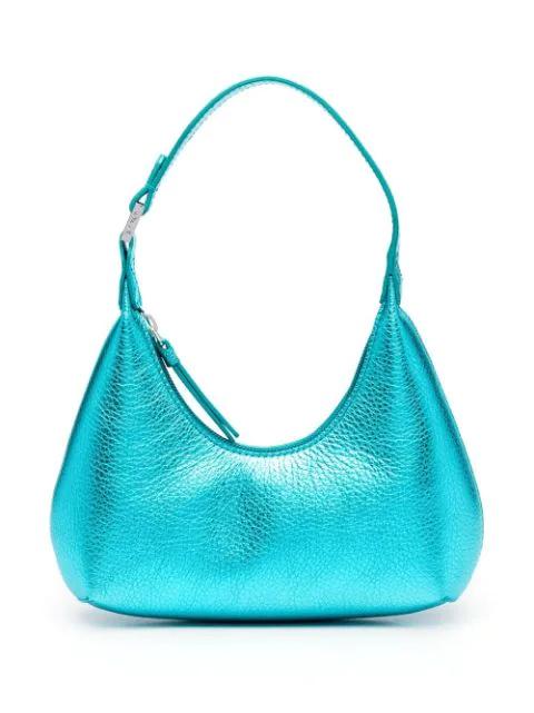 Baby Amber metallic-effect shoulder bag by BY FAR