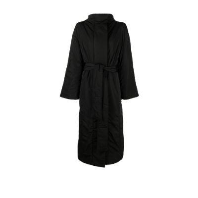 Black Eviia Padded coat by BY MALENE BIRGER