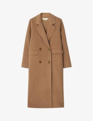 Lauretta double-breasted wool-blend coat by BY MALINA