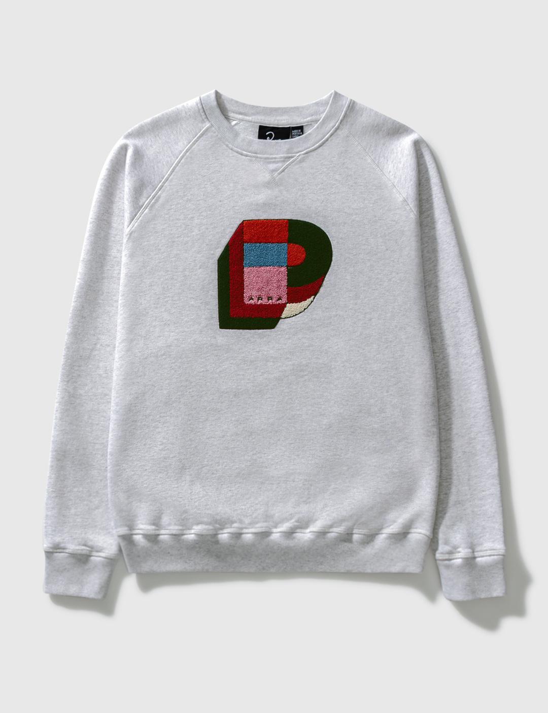 BUILDING BLOCK LOGO CREW NECK SWEAT-SHIRT by BY PARRA