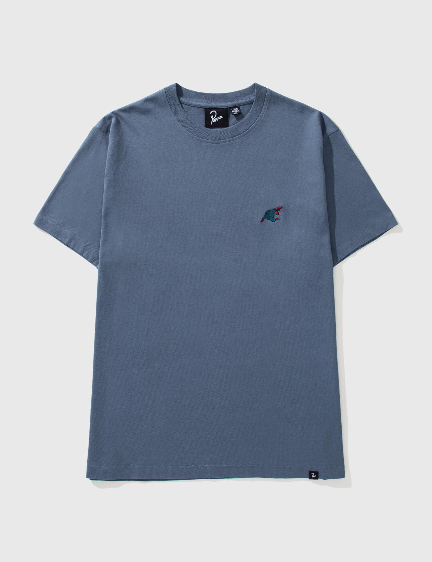 Blue Sitting Pear T-shirt by BY PARRA
