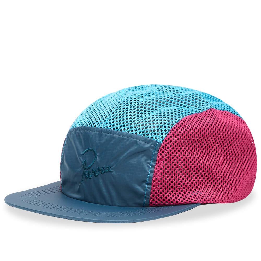 By Parra Run Away Logo mesh Volley Cap by BY PARRA