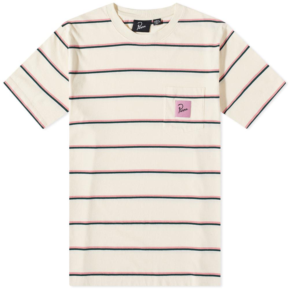 By Parra Striper Pocket Logo Tee by BY PARRA