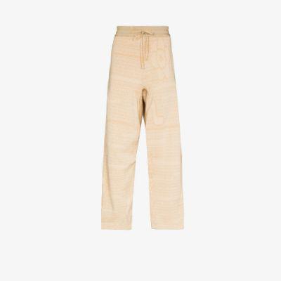 Neutral ED10 Knitted Organic Cotton Trousers by BYBORRE
