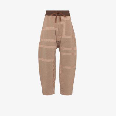 Tapered Organic Cotton Trousers by BYBORRE
