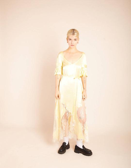 Belle Silk Dress by BYVARGA