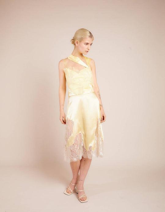 Camila Silk Skirt by BYVARGA