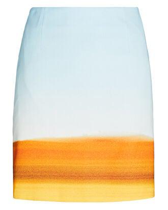 Vertigo Printed Satin Mini Skirt by C/MEO COLLECTIVE