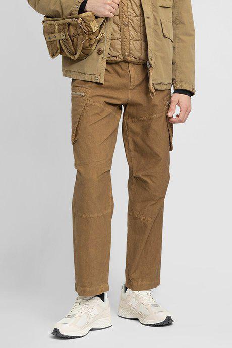 C.P. Company Men'S Cumin-Brown Ba-Tic Pants Loose Fit by C.P. COMPANY
